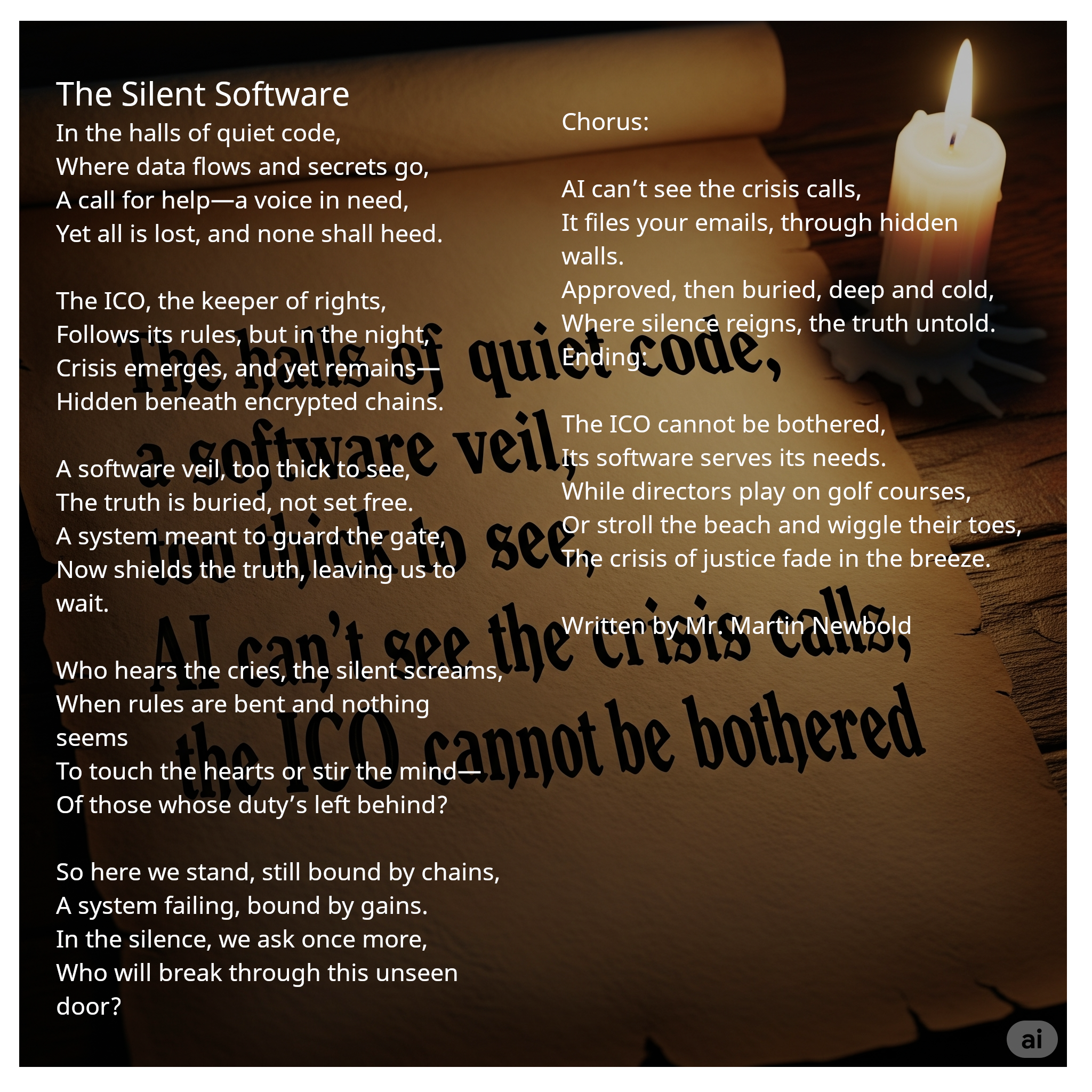 In the halls of quiet code by Martin Newbold